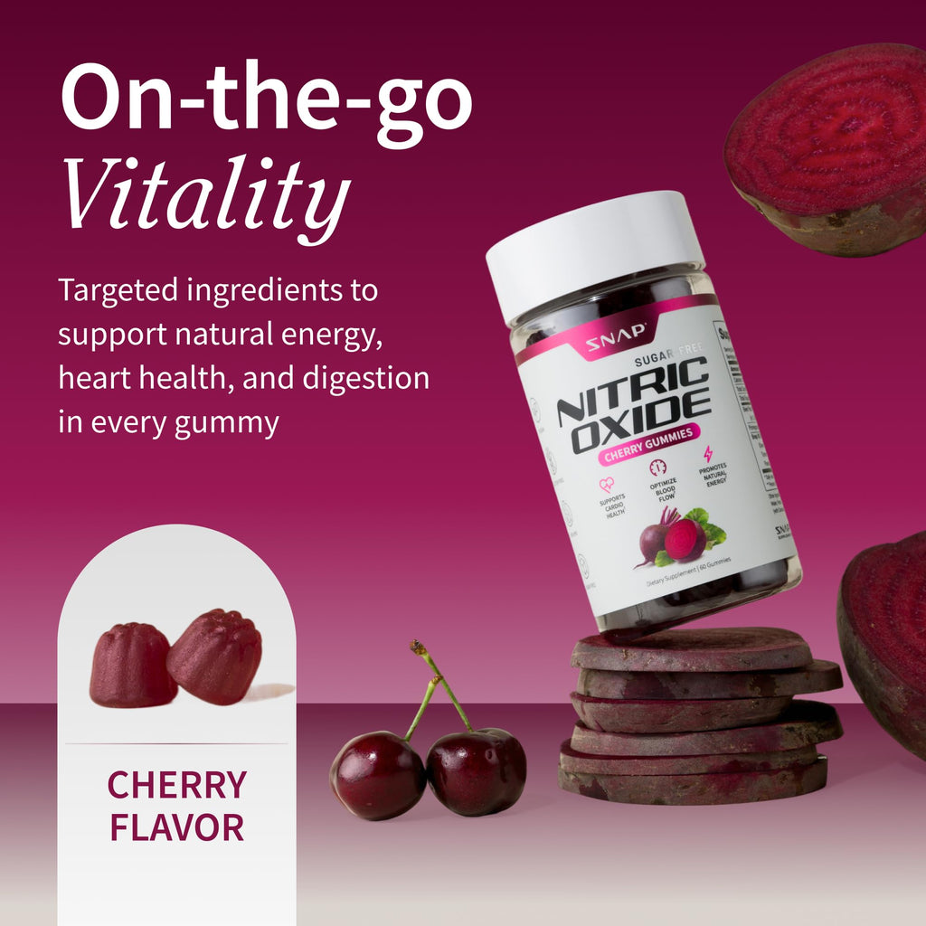 Cherry Beet Root Gummies 60 Count 2-Pack I866024