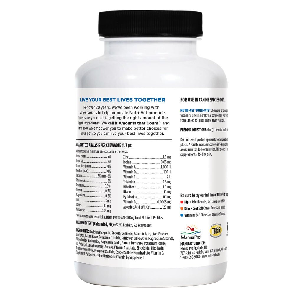 Dog Multivitamin 180 Count T5510