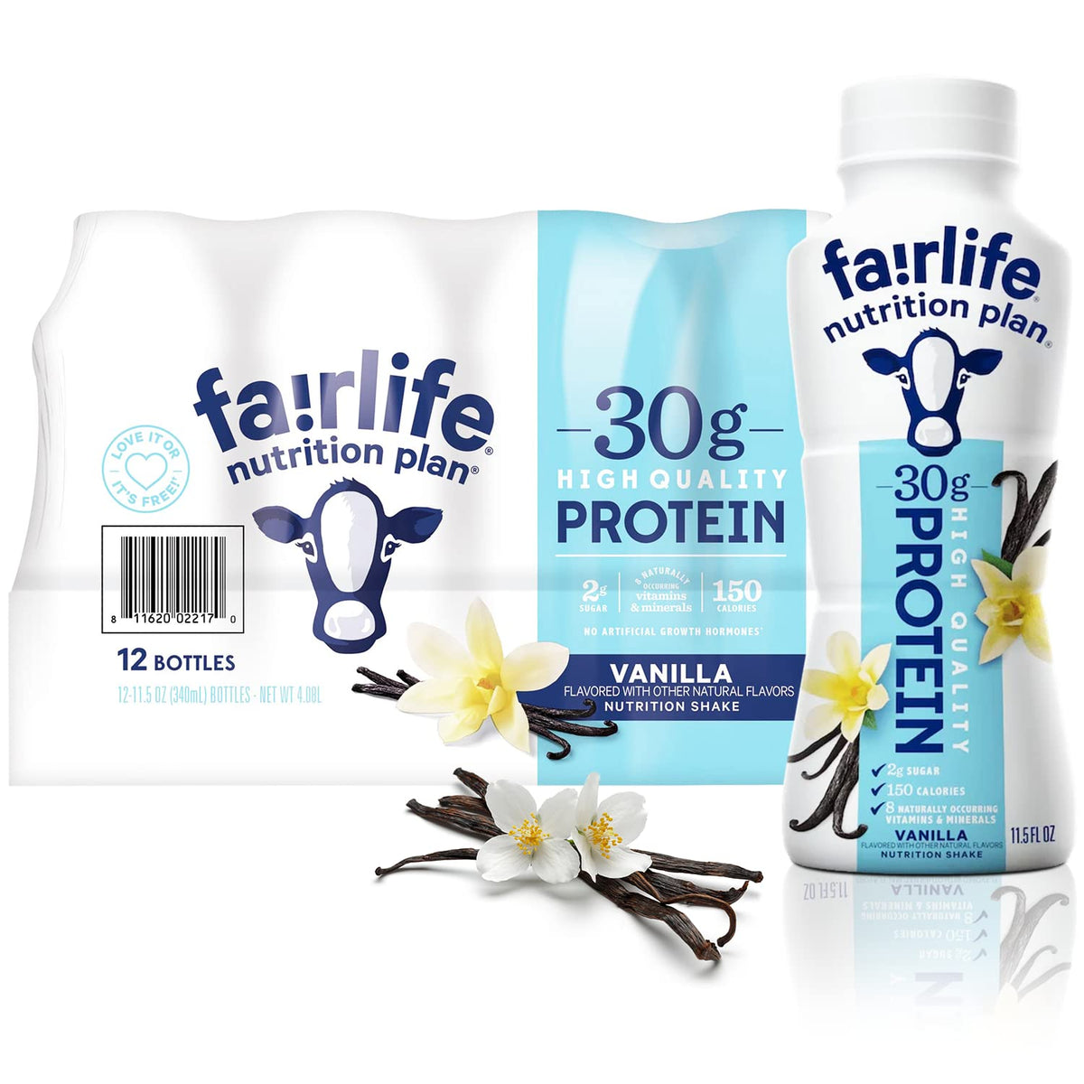 Vanilla Protein Shakes Pack of 12 Z251