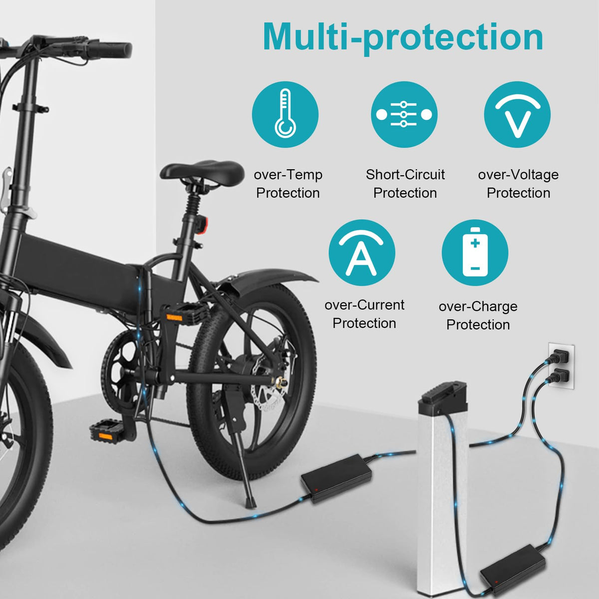 42V 2A Electric Scooter Charger B864