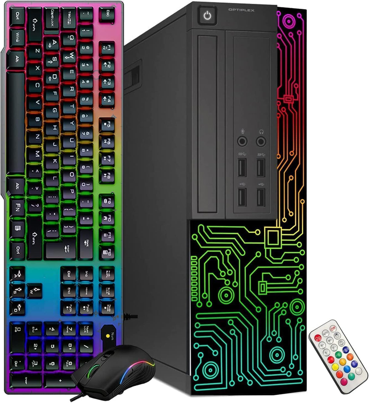 PC Core I5 GT 1030 24'' Monitor 16G RAM 512G SSD U293193