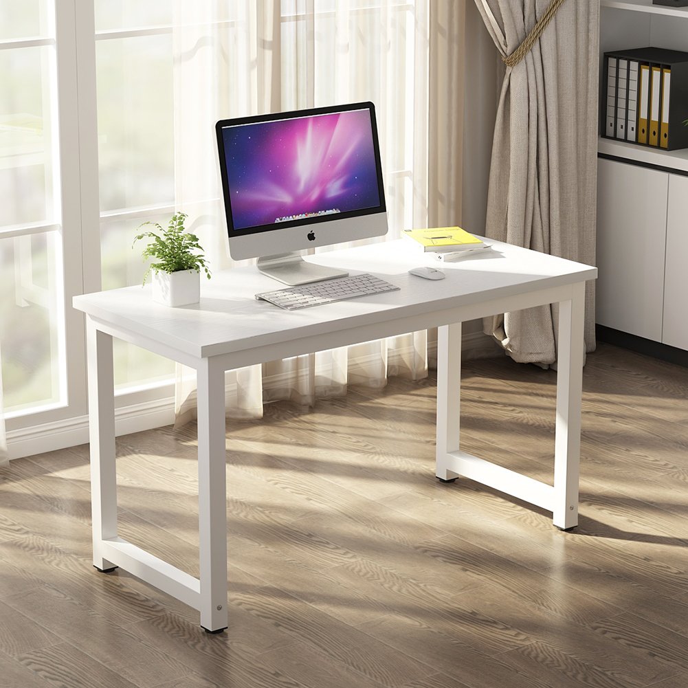 White 47 inch Computer Desk T812