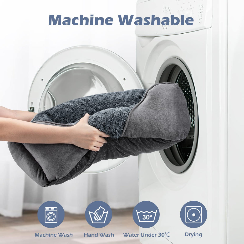 Washable Orthopedic Dog Bed with Anti-Slip Bottom D6016