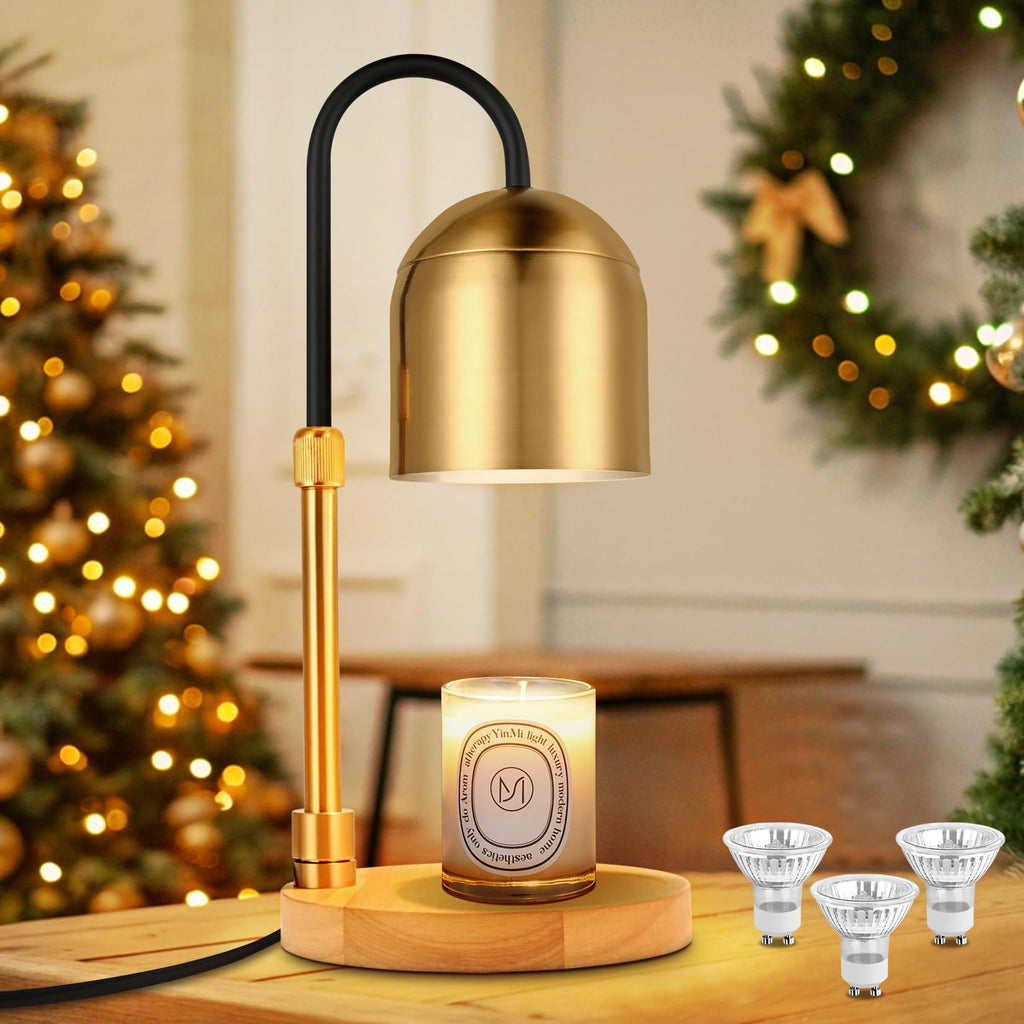 Dimmable Electric Candle Warmer Lamp with Timer J63717