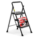 Folding Step Ladder with Anti-Slip Pedal J5411