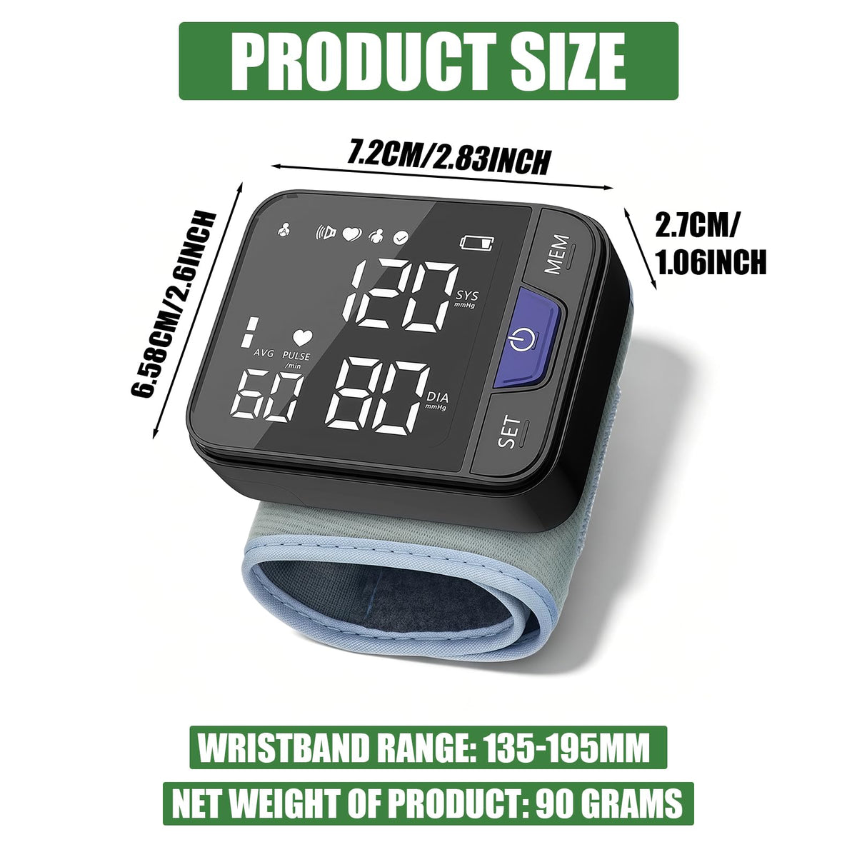 Wrist Blood Pressure Monitor R97555