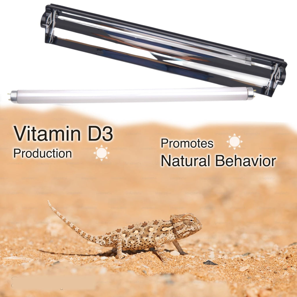 15W UVB Reptile Light Kit 18 inches F318