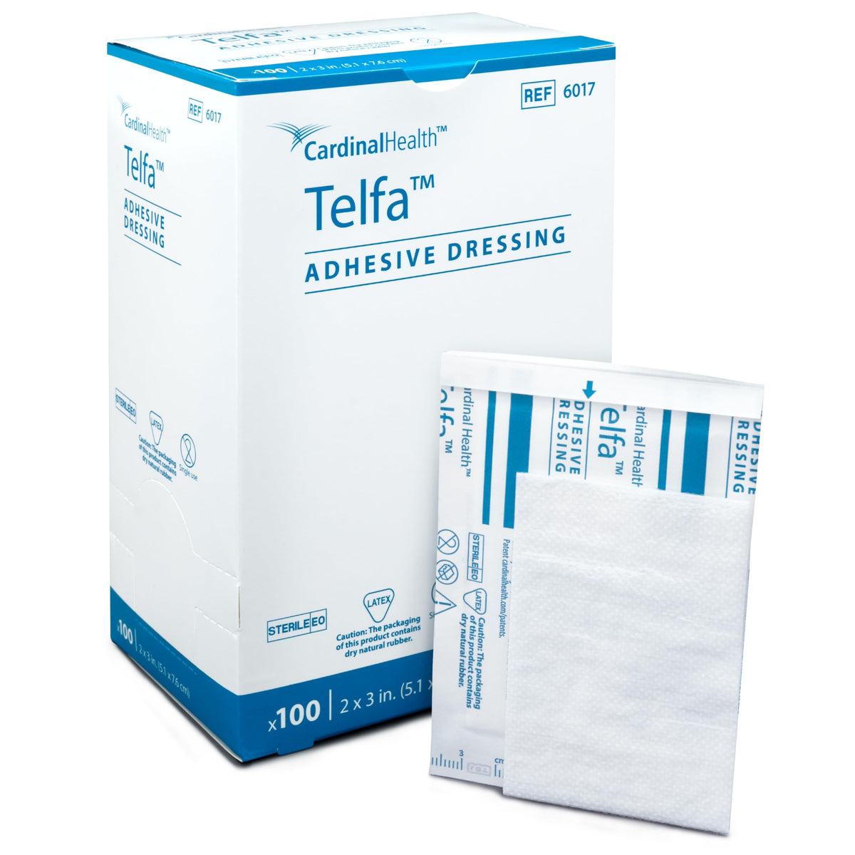 Sterile Adhesive Dressing 2" x 3" Pack of 100 M144