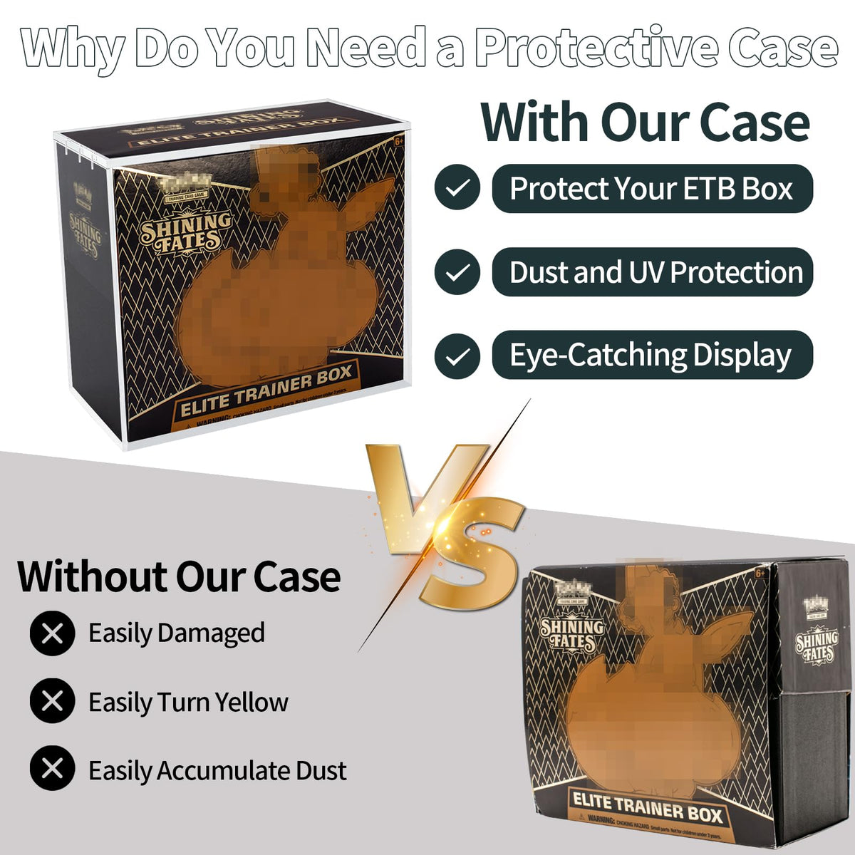 2 Pack Acrylic Protector Case O645480