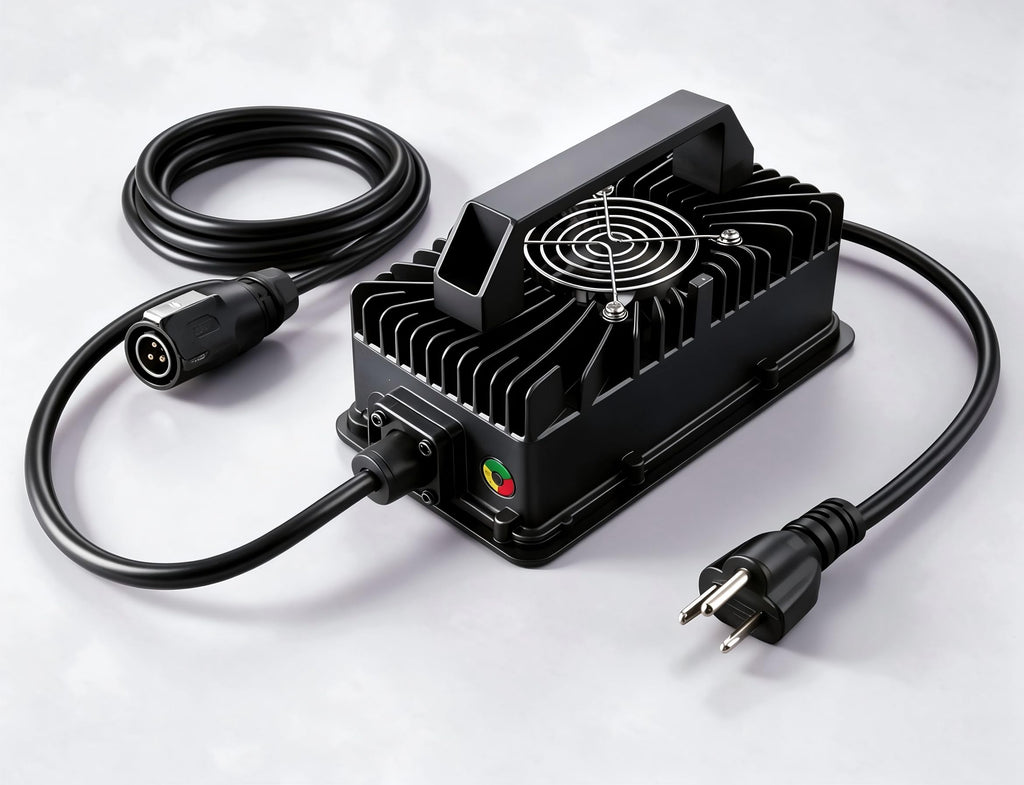 67.2V 10A Waterproof IP65 Lithium Battery Charger V87381