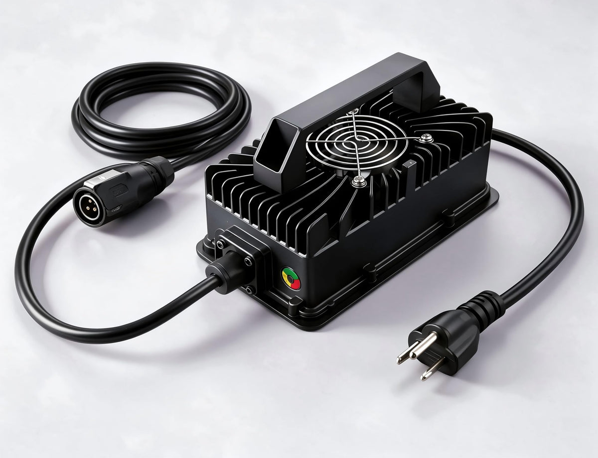 67.2V 10A Waterproof IP65 Lithium Battery Charger V87381