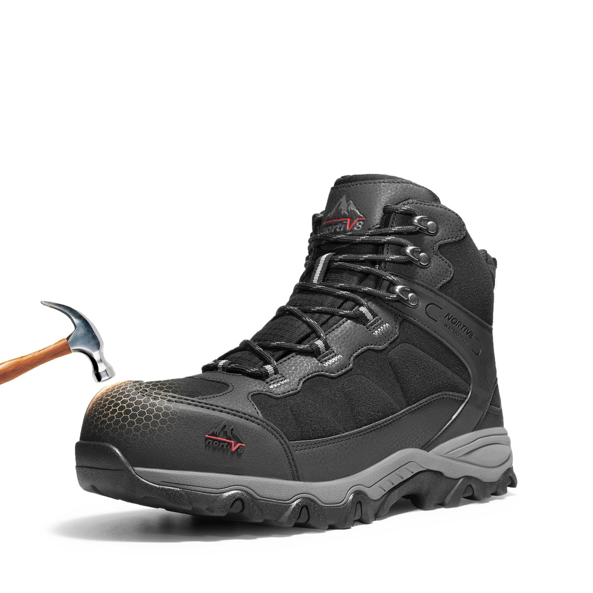 Waterproof Steel Toe Work Boots A348242