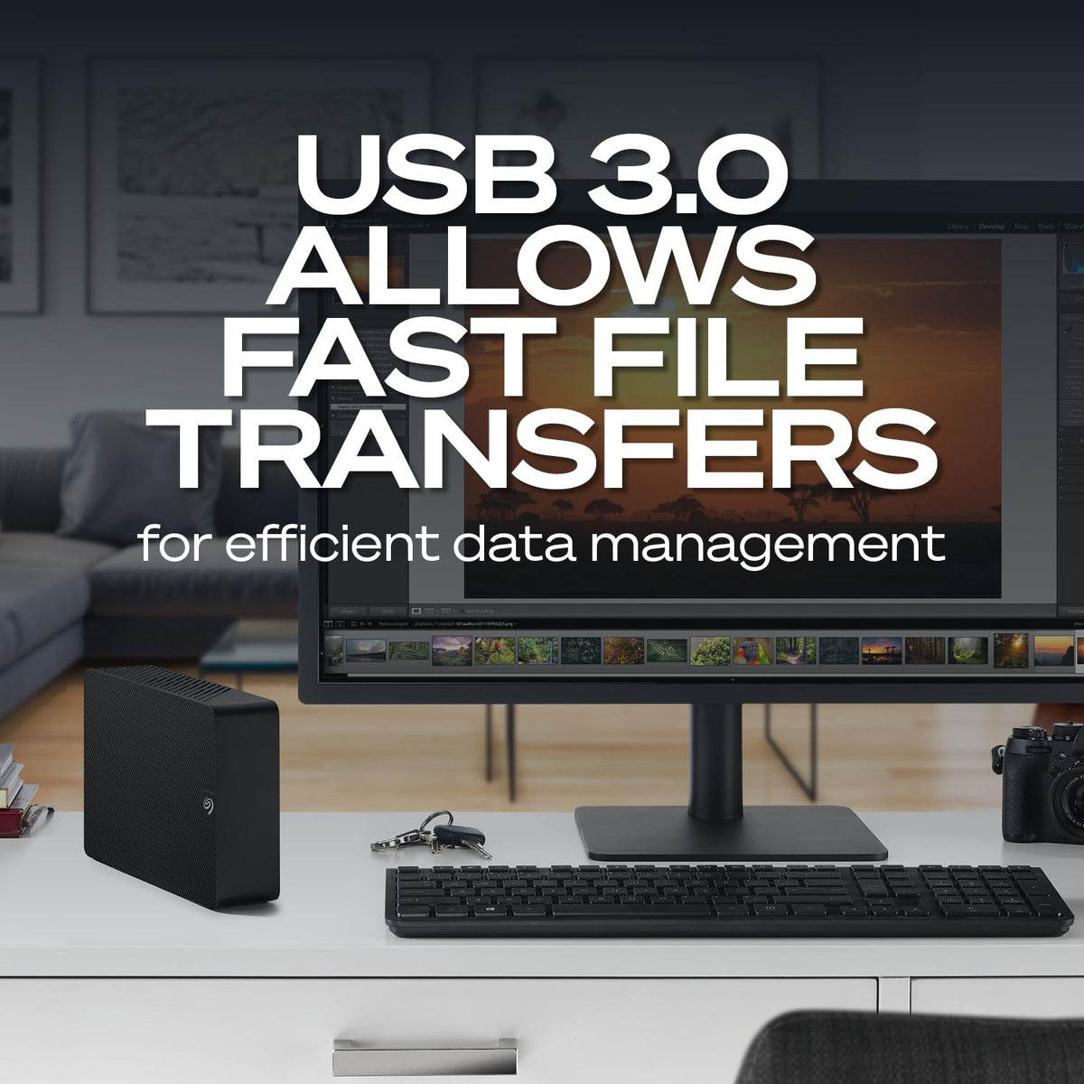 8TB USB 3.0 Desktop Hard Drive Z886