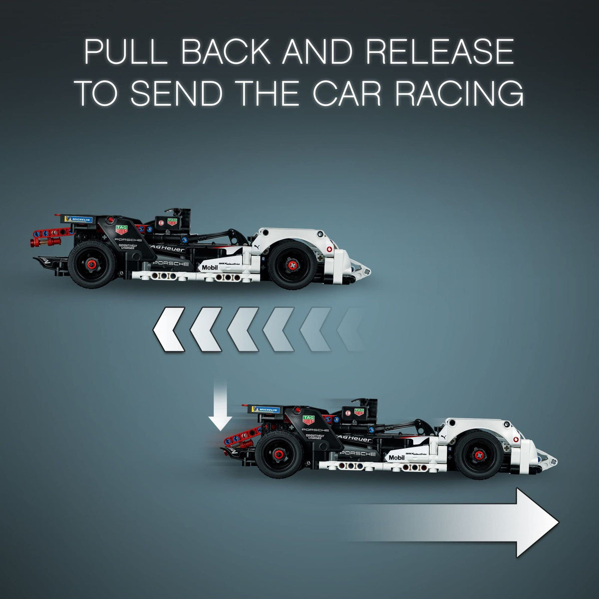 Pull-Back Race Car Model Building Set G67133