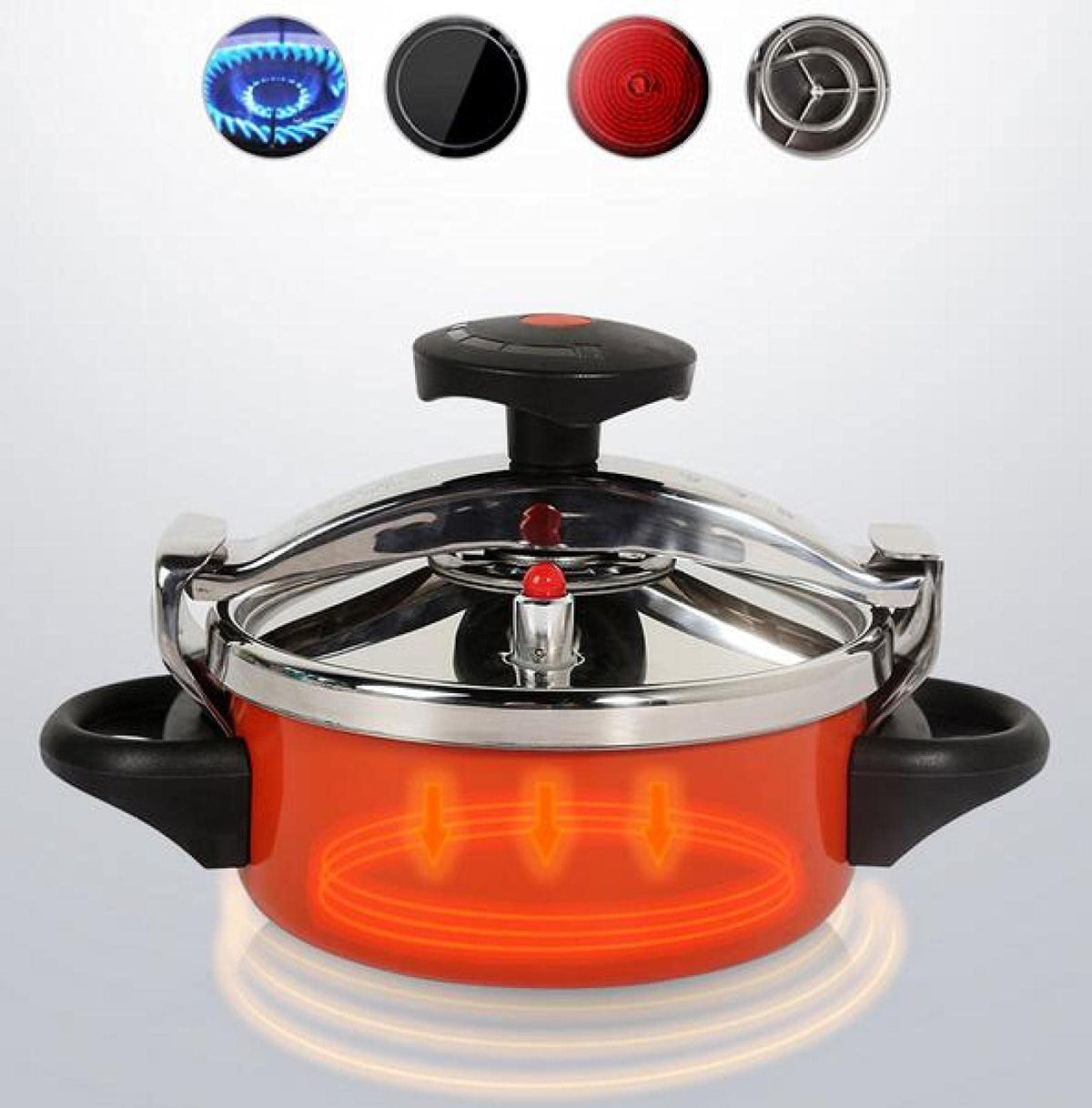 Camping Pressure Cooker Aluminum Alloy 2L Q997128