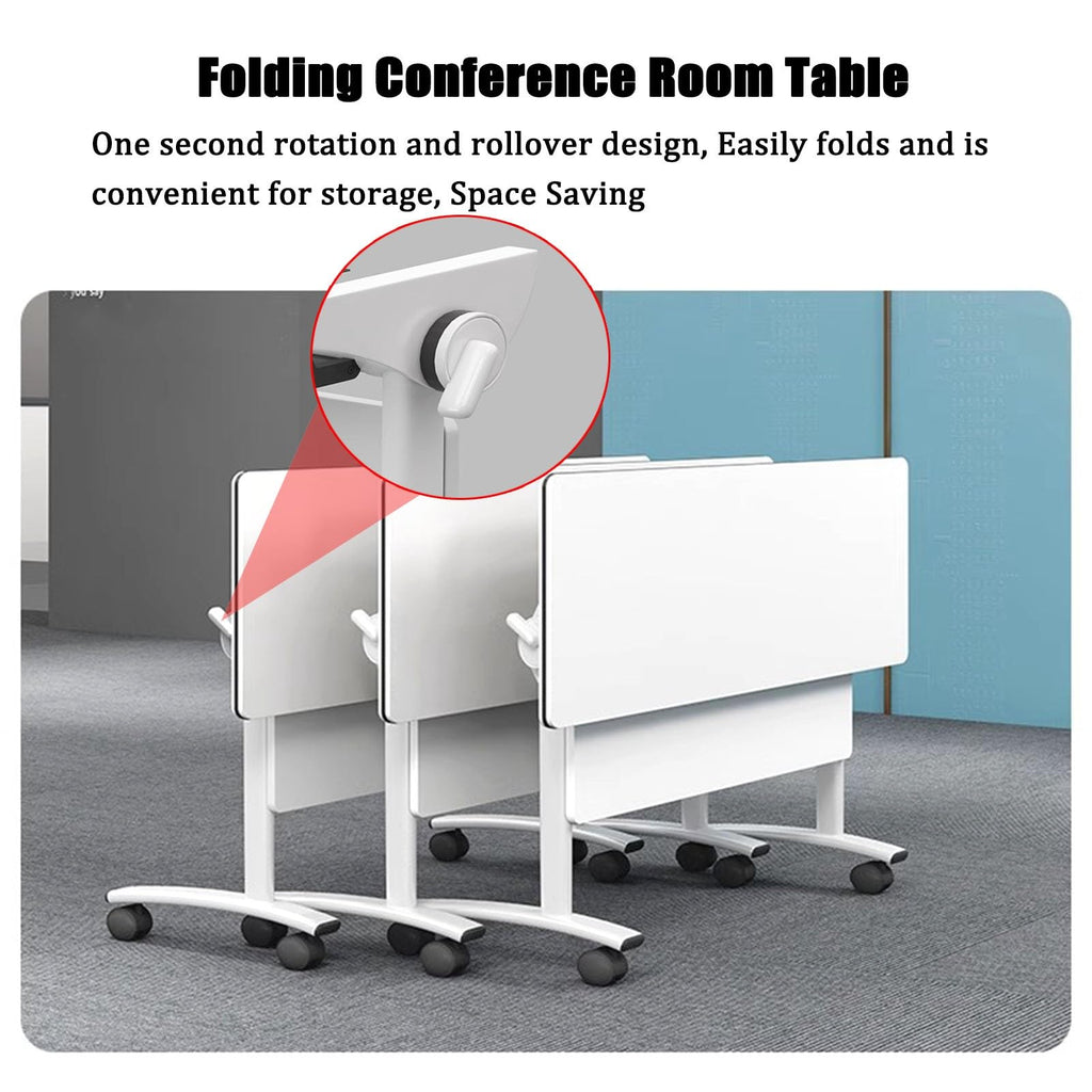 Folding Table with Locking Wheels N3583