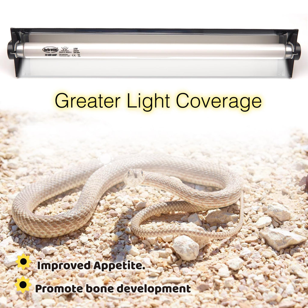 15W UVB Reptile Light Kit 18 inches F318