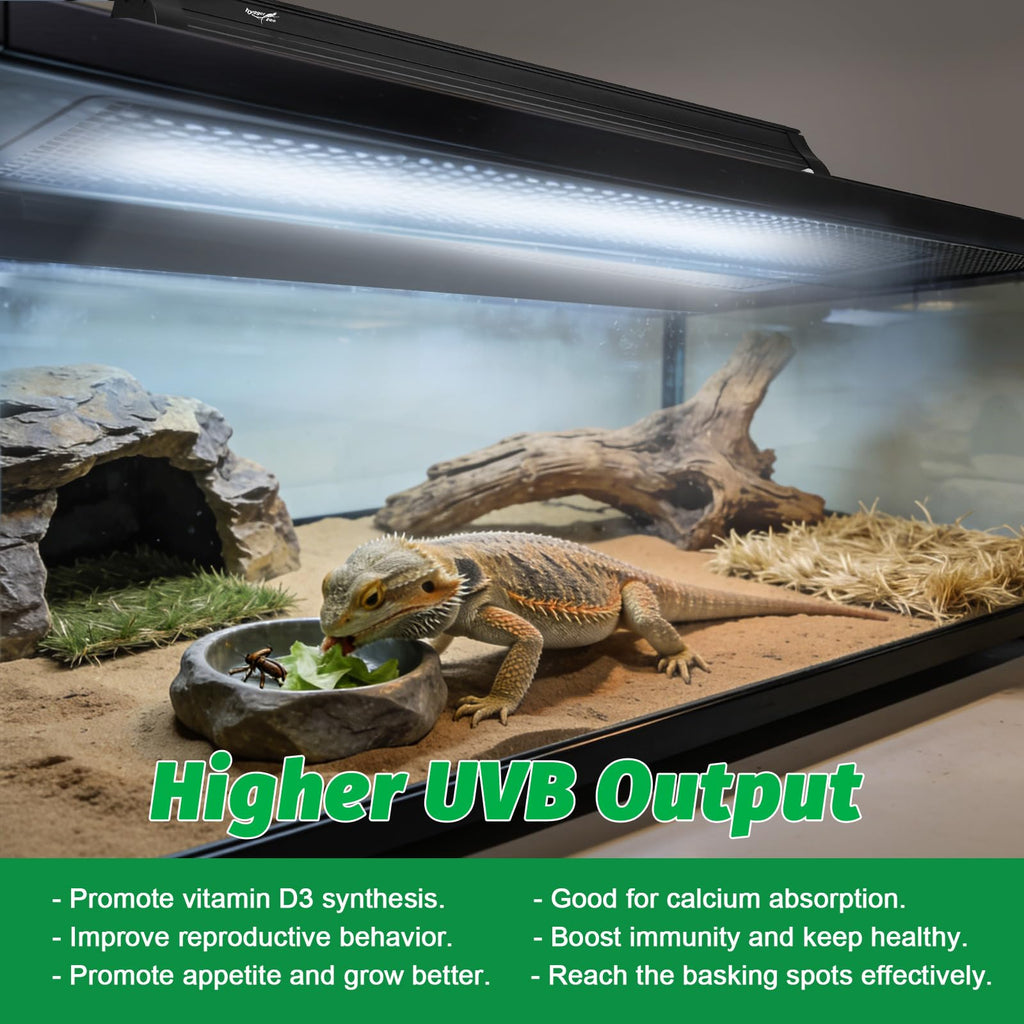 15W T8 UVB Reptile Light Fixture 18 Inch U663