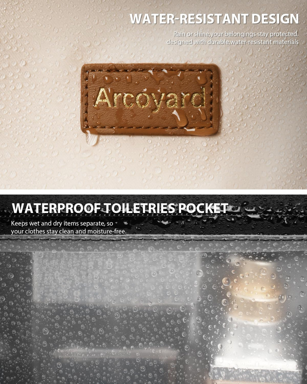 Small Lightweight Water Resistant Rolling Backpack Q777893