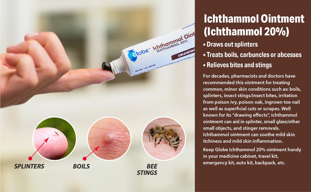 Ichthammol Ointment 20% 1 OZ P25560