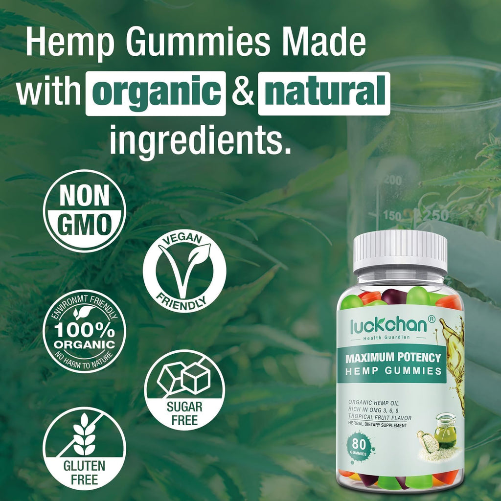 Hemp Gummies High Potency Organic B28691