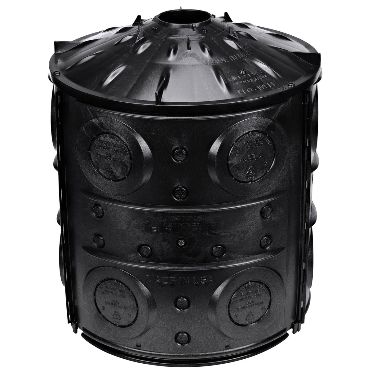 50 Gal. Flo Stormwater Dry Well System Kit with 3 Side Panels & 1 Cover P1114