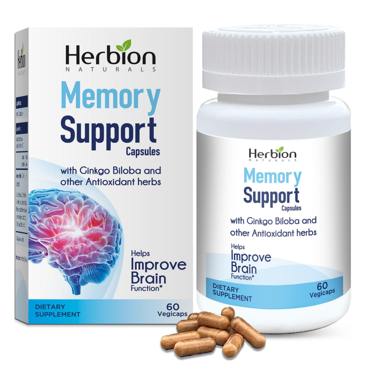 Ginkgo Biloba Capsules 60 Count K93429