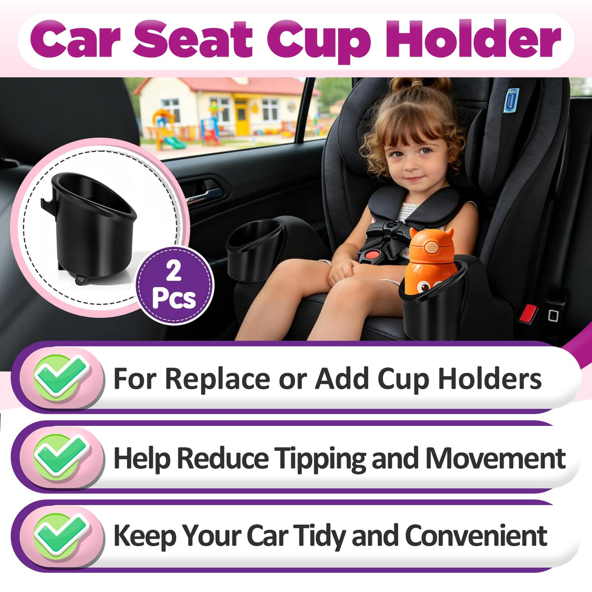 2 Pcs Cup Holder Q853984