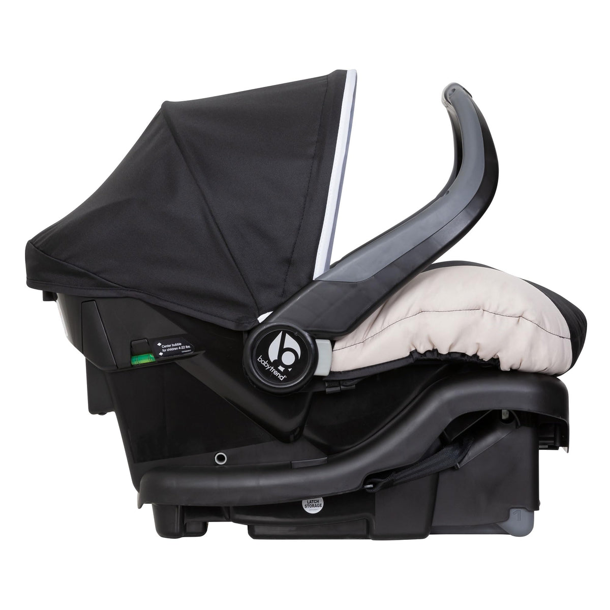 Khaki Infant Car Seat with Cover and Harness H232803