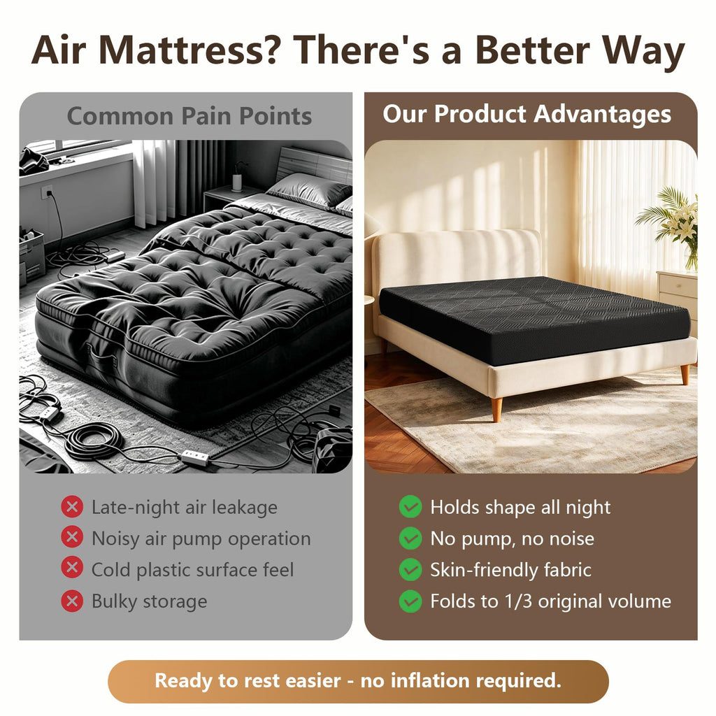 6 Inch Full Trifold Mattress N6351