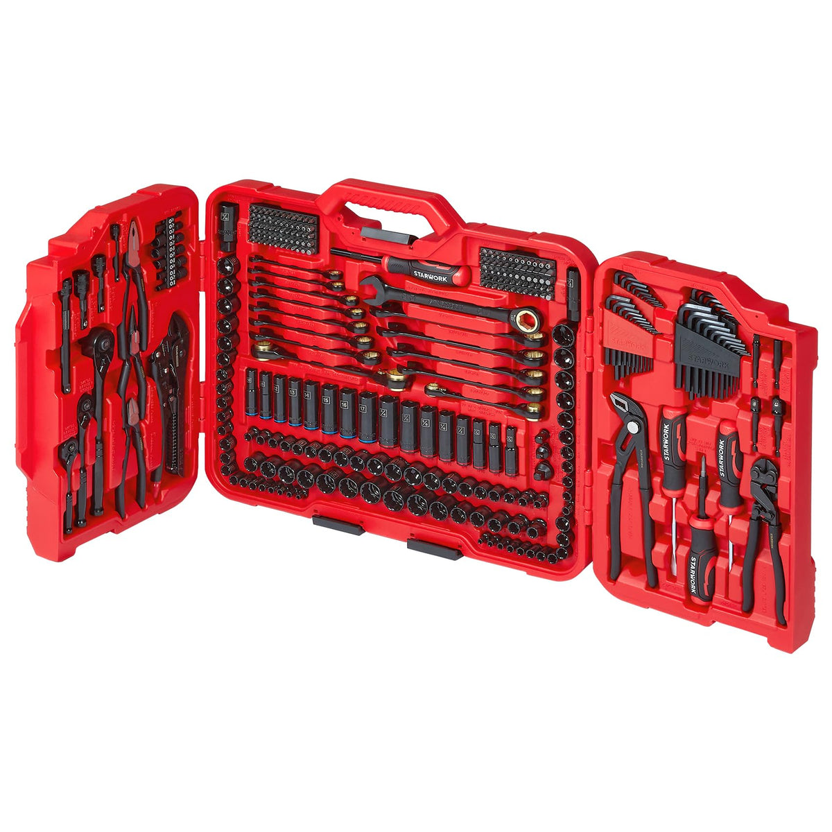 312-Piece Mechanics Tool Set and Socket Set Q69587