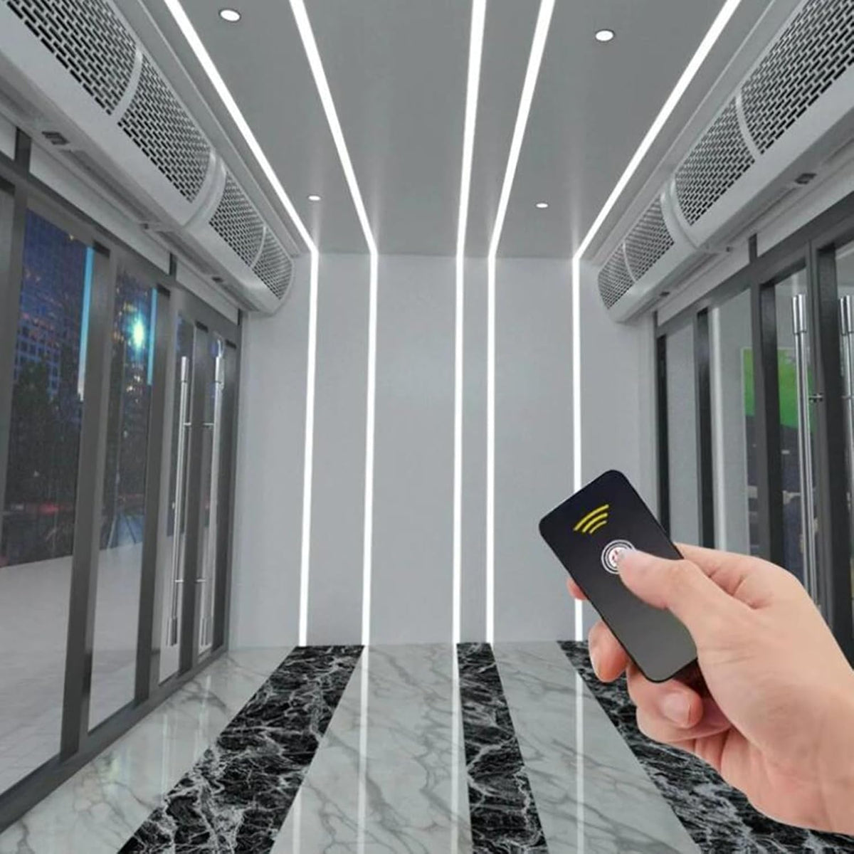 Commercial Silent Air Curtain H7571