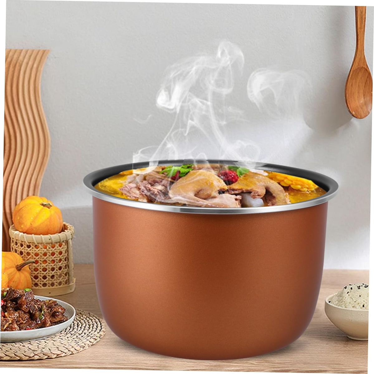 4L 2L Non-stick Aluminum Alloy Rice Cooker Inner Pot F535284