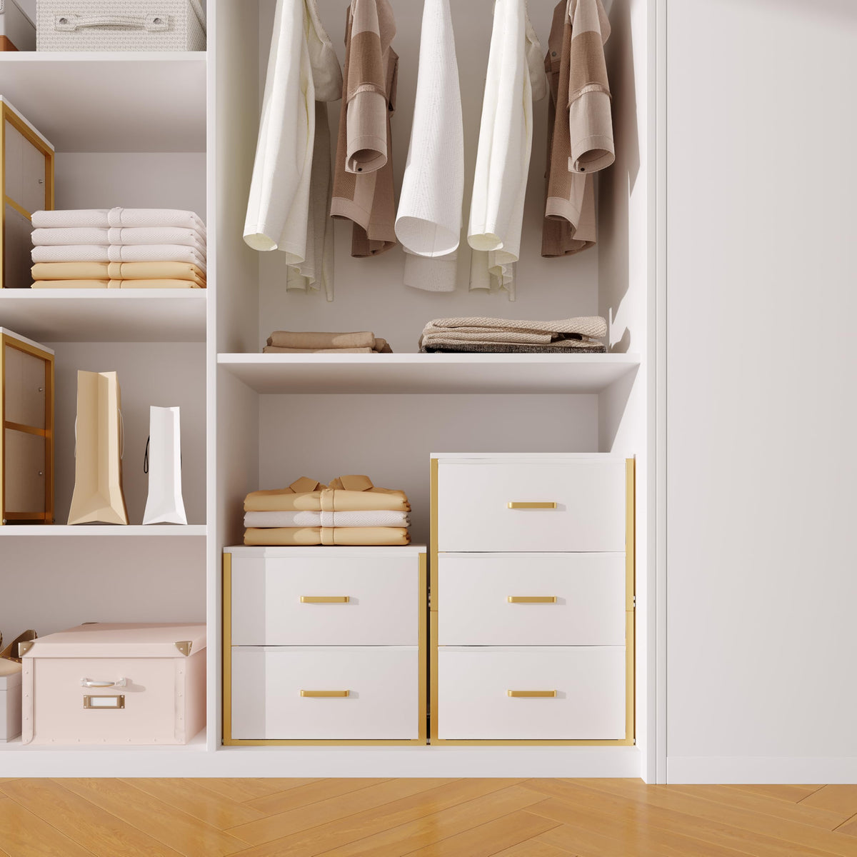 3 Fabric Drawers A73703