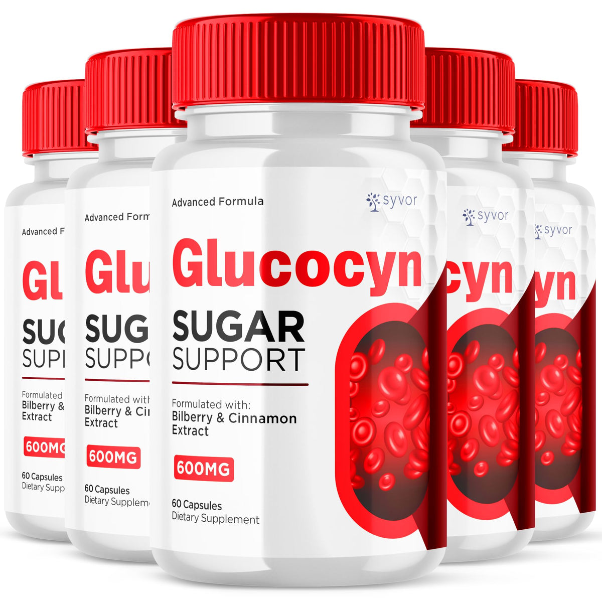 Glucocyn Capsules 300 Capsules U84933