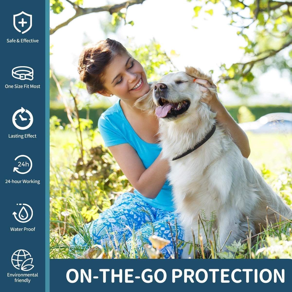 Flea Collar for Dogs 4 Pack I402