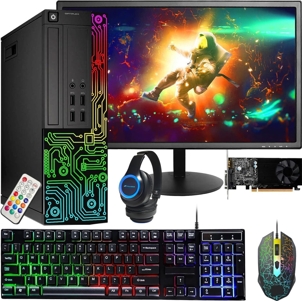 PC Core I5 GT 1030 24'' Monitor 16G RAM 512G SSD U293193