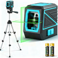100 feet Green Cross Line Self Leveling Laser Level with Tripod M54612