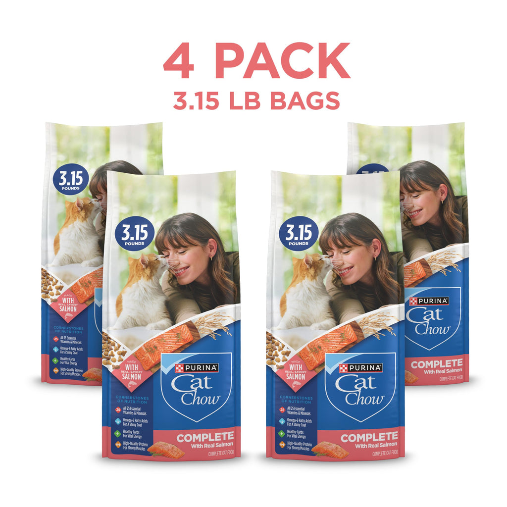 Salmon High Protein Dry Cat Food Y9962