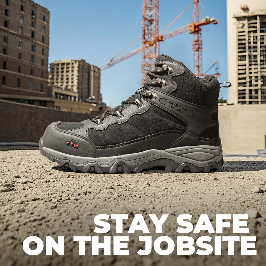 Waterproof Steel Toe Work Boots A348242