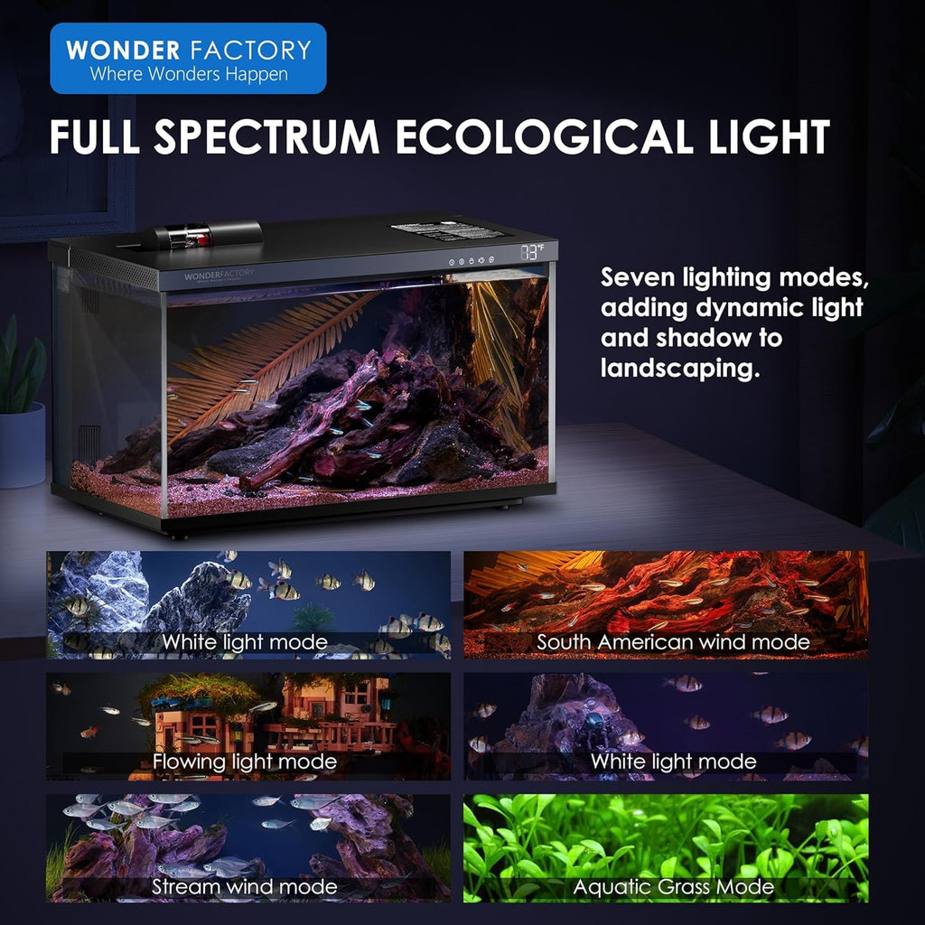 5 Gallon Smart Glass Aquarium Starter Kit B6975