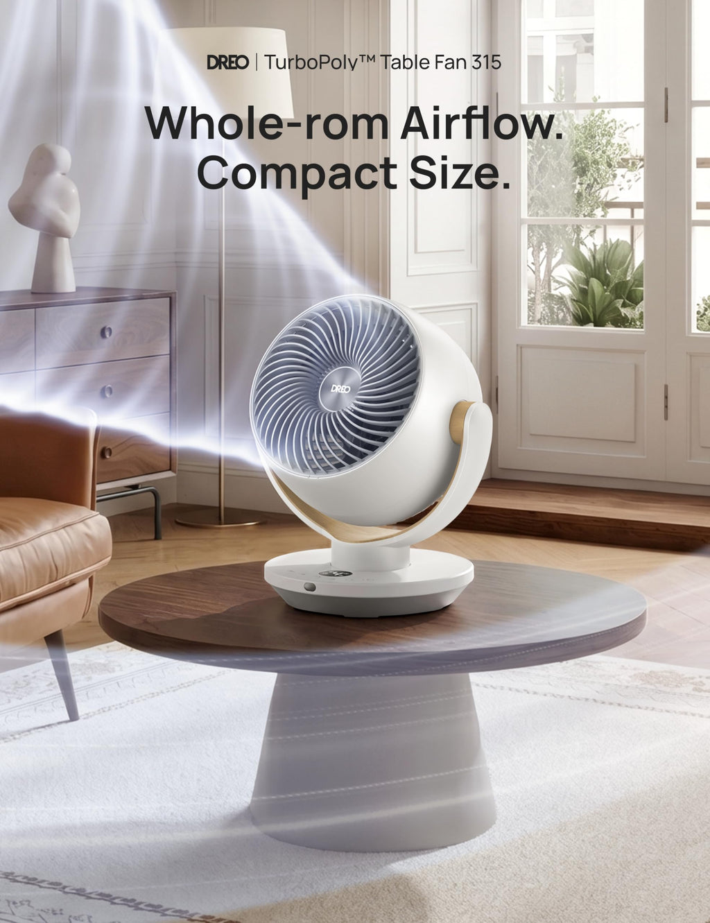 11 Inch Desk Air Circulator Fan with Remote X113672