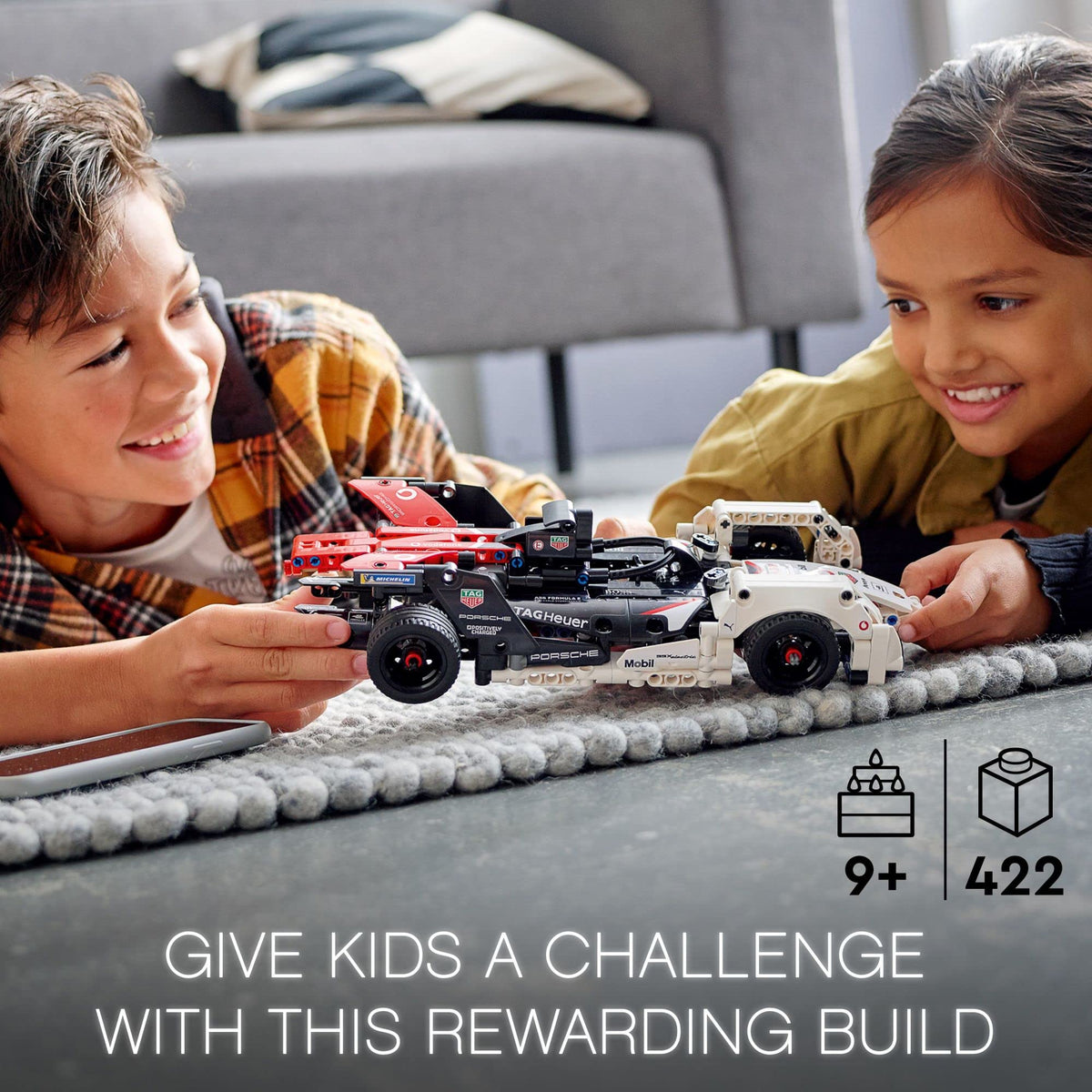 Pull-Back Race Car Model Building Set G67133