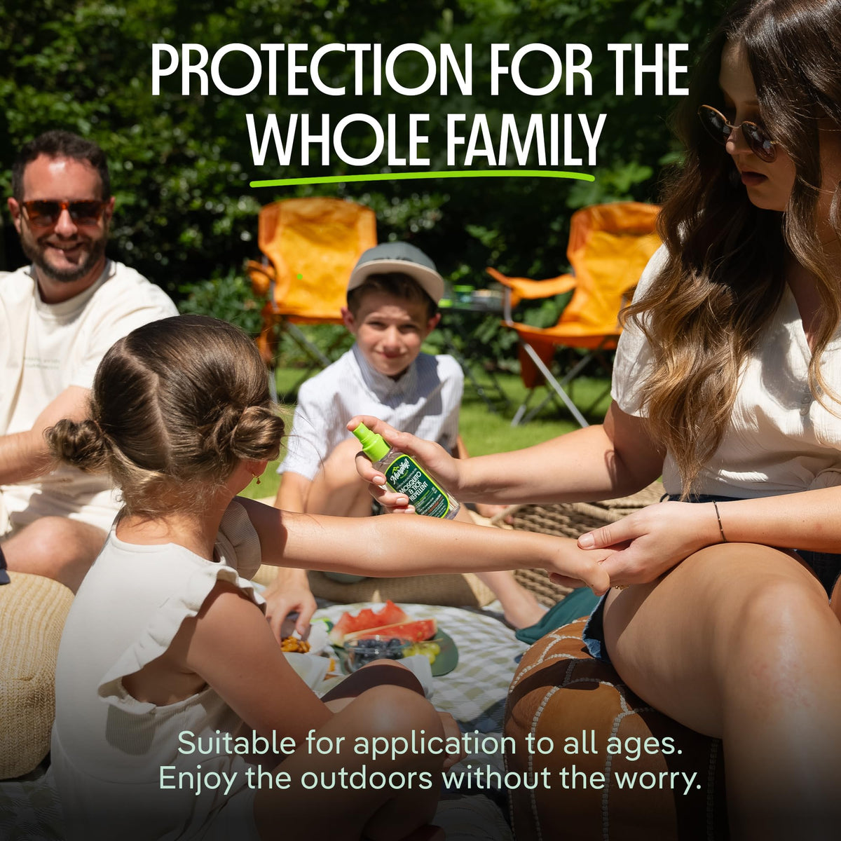 Mosquito & Tick Bug Repellent Spray 4 fl oz Pack of 2 B59085