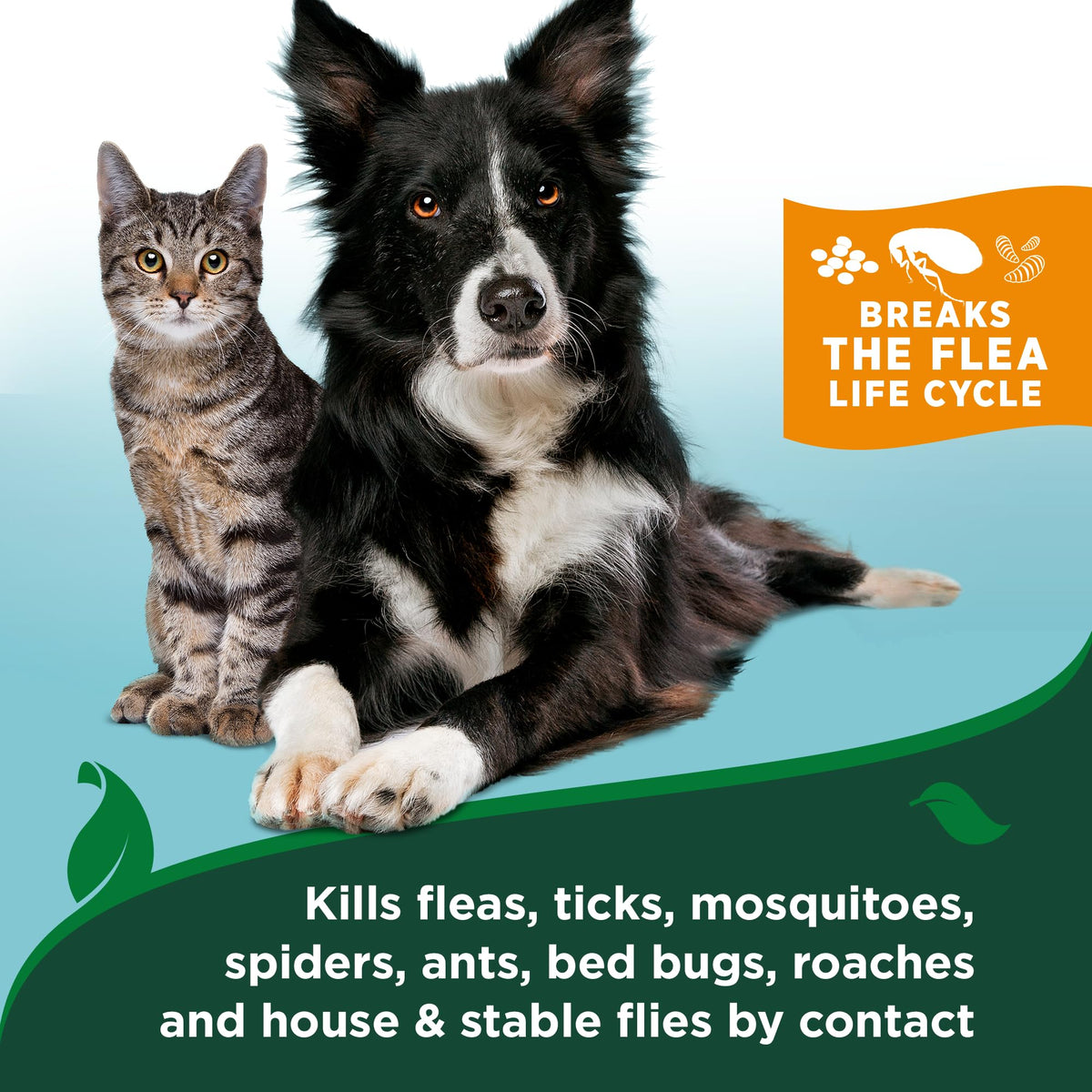 32 oz Flea and Tick Spray + 12 oz Dog Shampoo I383