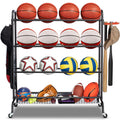 4 Tier Basketball Rack with Wheels H4642