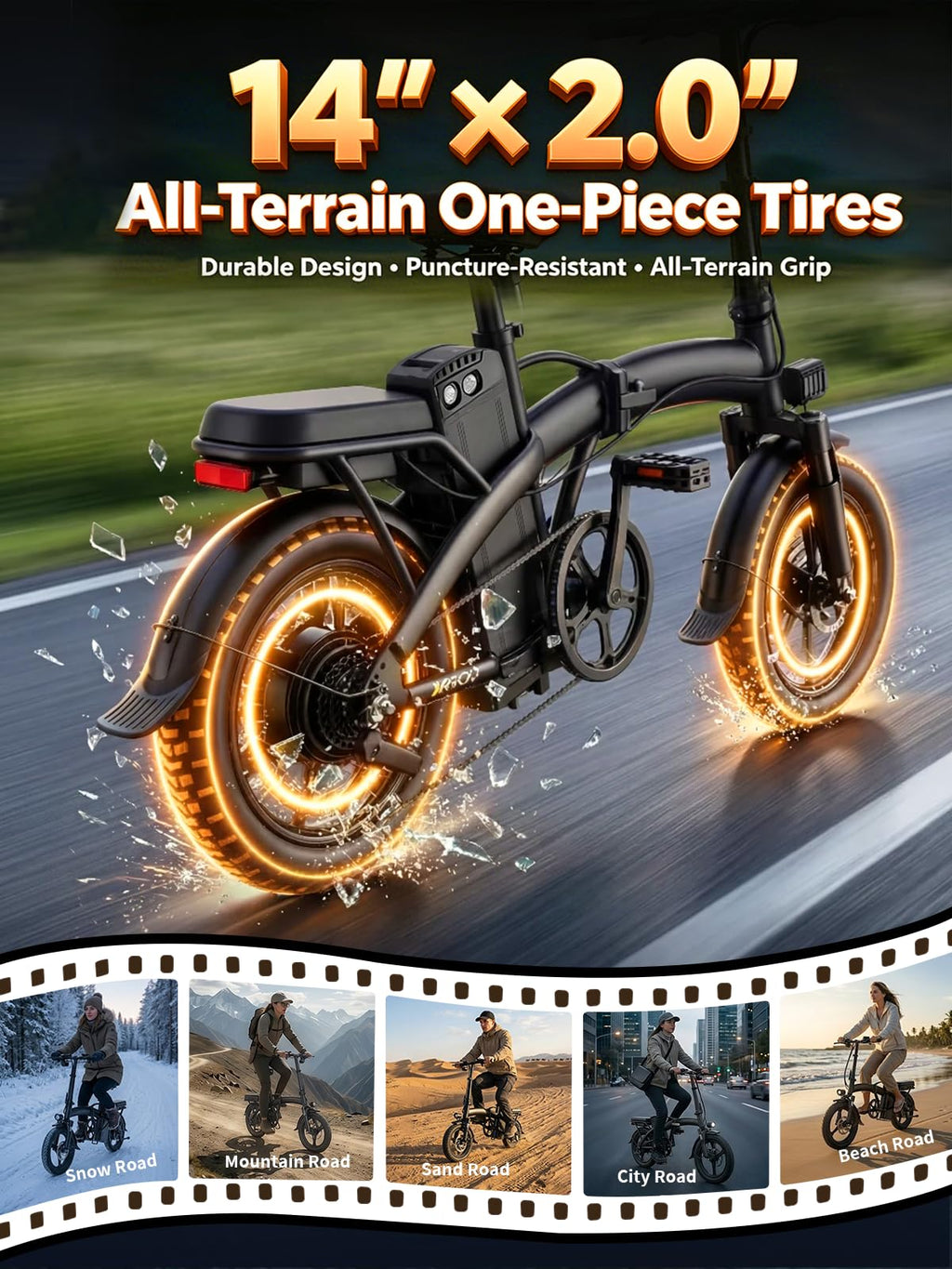 Folding Electric Bike T8010