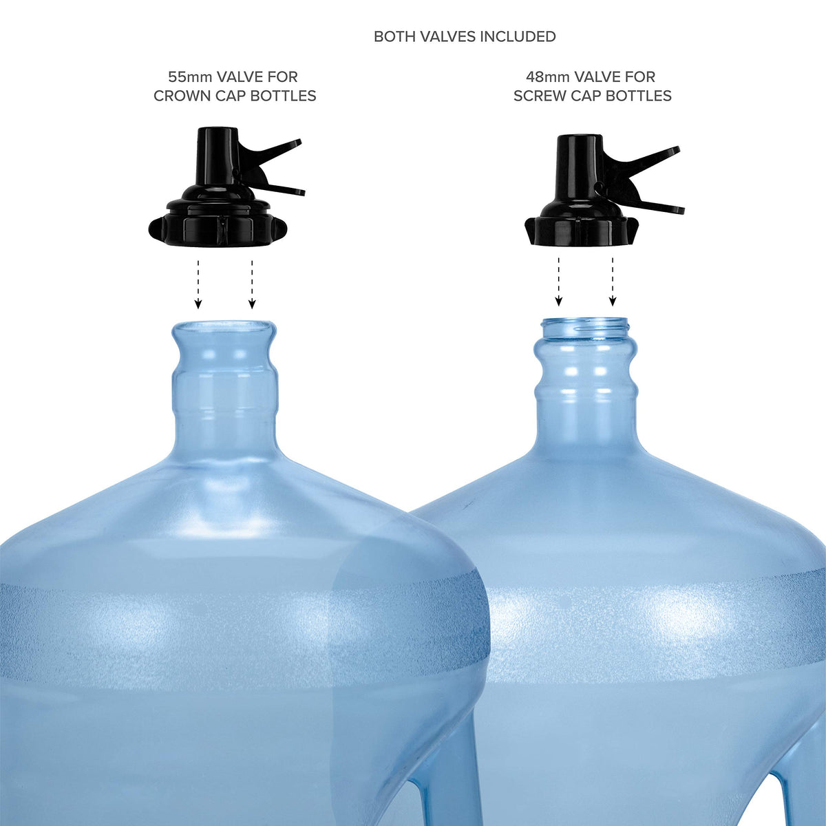 Stainless Steel Water Jug Stand with 2 Dispenser Valves W53641