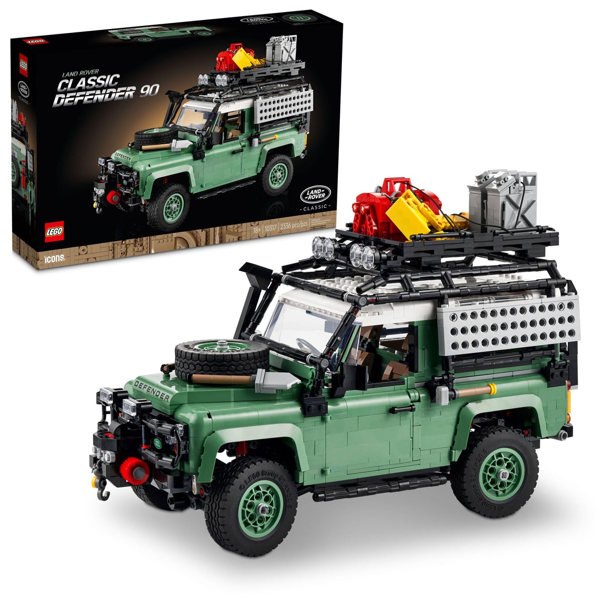 Land Rover Classic Defender 90 Building Set U3257