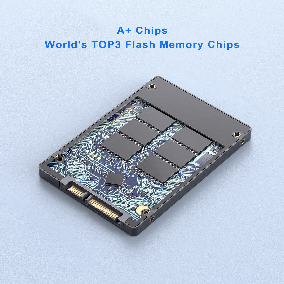 1TB SATA III 2.5" Internal Solid State Drive 3D NAND TLC SSD F82106